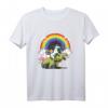Unicorn Riding T-Rex With A Cat T-Shirt – Fantasievolles Geschenk für Märchen- und Dinosaurierfans, Männer, Frauen & Kinder