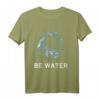 Sei wie Water Flow State Tao Martial Arts T-Shirt – Stilvolles Design für Kung-Fu, Tai-Chi und Meditation, ideal für Balance und spirituelle Lebensweise