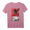 Memento Mori T-Shirt mit lebendem Schädel und Rabenkrähe – Gothic Design, Symbolik für Kunst- und Gothic-Liebhaber