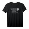 Arthur Schopenhauer Philosophie Zitat T-Shirt – Perfektes Geschenk für Philosophie-Fans und Schopenhauer Liebhaber