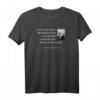 Arthur Schopenhauer Philosophie Zitat T-Shirt – Perfektes Geschenk für Philosophie-Fans und Schopenhauer Liebhaber