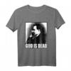 Friedrich Nietzsche | God is Dead | Philosophie T-Shirt – Originelles Geschenk für Philosophen, Studenten & Literaturfans