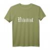 Nihilist Definition Sinnlos Nietzsche Philosophie T-Shirt – Motiv für Nihilisten, Philosophen & Denker