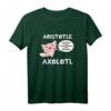 Aristotle Axolotl Philosophie T-Shirt - Lustiges Kawaii Comic Design mit griechischem Zitat für Philosophie-Fans und Tierliebhaber