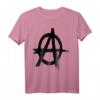 Anarchie-Philosophie T-Shirt – Klassisches Design mit doppelt genähtem Saum, ideal für Anhänger anarchistischer Ideale