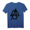 Anarchie-Philosophie T-Shirt – Klassisches Design mit doppelt genähtem Saum, ideal für Anhänger anarchistischer Ideale