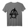 Anarchie-Philosophie T-Shirt – Klassisches Design mit doppelt genähtem Saum, ideal für Anhänger anarchistischer Ideale