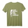Und was weißt du? Sokrates Philosophie T-Shirt – Lustiges Motiv für Studenten & Philosophen als Geschenk