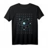 Atom Physiker Wissenschaft Science T-Shirt – Nerdiges Geschenk für Physik-Lehrer, Professoren, Studenten & Wissenschaftler