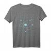 Atom Physiker Wissenschaft Science T-Shirt – Nerdiges Geschenk für Physik-Lehrer, Professoren, Studenten & Wissenschaftler