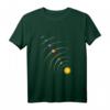Sonnensystem Planeten Shirt mit Sonne & Umlaufbahn - Perfektes Geschenk für Kinder, Schüler & Hobby-Astronomen