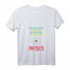 Damen Lustiges Physik Wissenschaft T-Shirt mit V-Ausschnitt - Perfektes Geschenk für Lehrer, Studenten und Wissenschafts-Fans