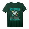 Lustiges Physik Wissenschaft Atome T-Shirt – Coole Geschenkidee für Naturwissenschafts-Fans, Lehrer und Nerds