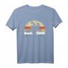 Lustiges Yoga T-Shirt für Lehrer & Schüler - Inhale Exhale, Savasana & Meditation Geschenk im Retro Bonsai Design