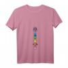 Damen Chakra Regenbogen Yoga Meditation Symbol Spirituell Fraktal T-Shirt mit V-Ausschnitt – Perfekt für Meditation, Yoga & Esoterik-Liebhaber