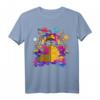 Psychedelic Pyramids Pilze Space Aliens UFO T-Shirt – Trendiges Kunstdesign für Space- und UFO-Fans