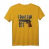 GUN Rechte 2nd Änderungsantrag T-Shirt – Support für das Recht auf Waffenbesitz mit 'I Don 't Call 911' Design für Männer und Frauen