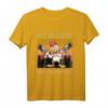 PEW Madafakas Vintage Trooper Soldat Hahn mit Pistole T-Shirt – Lustiges Tier- und Waffen-Design für Sci-Fi, Gamer & Militärliebhaber