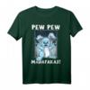 Pew Pew Madafakas Lustiges Hase T-Shirt mit Pistolen Motiv – Originelles Geschenk für Hasenliebhaber, Humor und Geburtstag