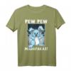 Pew Pew Madafakas Lustiges Hase T-Shirt mit Pistolen Motiv – Originelles Geschenk für Hasenliebhaber, Humor und Geburtstag