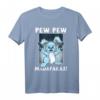 Pew Pew Madafakas Lustiges Hase T-Shirt mit Pistolen Motiv – Originelles Geschenk für Hasenliebhaber, Humor und Geburtstag