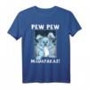 Pew Pew Madafakas Lustiges Hase T-Shirt mit Pistolen Motiv – Originelles Geschenk für Hasenliebhaber, Humor und Geburtstag