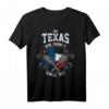 In Texas We Don't Call 911 Lustiges Texan Proud Gun Besitzer Geschenk T-Shirt – Patriotisches Waffendesign für Texas-Liebhaber und Pro-Gun-Unterstützer