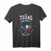 In Texas We Don't Call 911 Lustiges Texan Proud Gun Besitzer Geschenk T-Shirt – Patriotisches Waffendesign für Texas-Liebhaber und Pro-Gun-Unterstützer