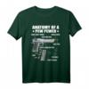 Anatomy of a Pew Pewer - Witziges Pistolen Sportschützen Geschenk T-Shirt für Waffenliebhaber, Gamer und Jäger