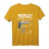 Anatomy of a Pew Pewer - Witziges Pistolen Sportschützen Geschenk T-Shirt für Waffenliebhaber, Gamer und Jäger