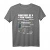Anatomy of a Pew Pewer - Witziges Pistolen Sportschützen Geschenk T-Shirt für Waffenliebhaber, Gamer und Jäger