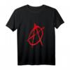 Anarchie Symbol Anarcho Punk Tank Top – Rebellisches Punk Outfit für Konzerte, Kostüme & Mottopartys
