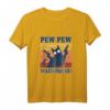 Cat Pew Pew Madafakas Crazy Katze Pistole Lustiges Geschenk Tank Top - Humorvolles Katzen T-Shirt für Freunde, Familie & Kollegen