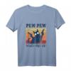 Cat Pew Pew Madafakas Crazy Katze Pistole Lustiges Geschenk Tank Top - Humorvolles Katzen T-Shirt für Freunde, Familie & Kollegen