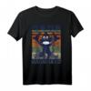 Lustiges Affe Pistole T-Shirt – Vintage Monkey Pew Pew Geschenk für Frauen und Männer zu Weihnachten & Geburtstag