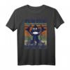 Lustiges Affe Pistole T-Shirt – Vintage Monkey Pew Pew Geschenk für Frauen und Männer zu Weihnachten & Geburtstag