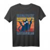 Yippie Aye Yay Madafakas Katze T-Shirt mit Pistolen – Lustiges Vintage Katzen Design für Katzenliebhaber & Humor-Fans