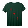 Poker T-Shirt mit Herz Ass Karte – Lustiges Poker Outfit als Geschenk für Pokerspieler und Fans zum Geburtstag
