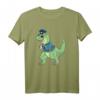 T-Rex als Polizist T-Shirt für Jungen - Lustiges Dino Kinder T-Shirt mit klassischem Schnitt