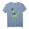 T-Rex als Polizist T-Shirt für Jungen - Lustiges Dino Kinder T-Shirt mit klassischem Schnitt