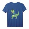 T-Rex als Polizist T-Shirt für Jungen - Lustiges Dino Kinder T-Shirt mit klassischem Schnitt
