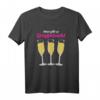 Gruppen Sekt Silvester Outfit Partnerlook T-Shirt – Lustiges Party Shirt für Damen & Herren für die Silvesternacht
