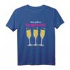 Gruppen Sekt Silvester Outfit Partnerlook T-Shirt – Lustiges Party Shirt für Damen & Herren für die Silvesternacht