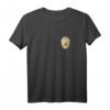 Offizier Private Security T-Shirt mit Badge, Uniform Top & Kostüm für Halloween & Sicherheitsdienste