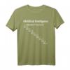 Lustiges 'Künstliche Intelligenz' T-Shirt für Nerds, Programmierer & Software Entwickler – Humorvolles IT Motiv