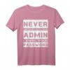 Systemadministrator Informatiker Witz T-Shirt – Lustiges Developer Motiv für Nerds, Geeks & Entwickler als Geschenkidee