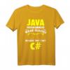 C# Java Lustiges Software Entwickler T-Shirt – Witzige Geschenkidee für Programmierer, Informatiker & IT-Studenten