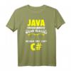 C# Java Lustiges Software Entwickler T-Shirt – Witzige Geschenkidee für Programmierer, Informatiker & IT-Studenten