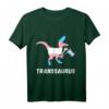 Trans Dinosaurier T-Rex LGBT Pride T-Shirt – Support für Transgender, Schwule, Lesben & Bisexuelle bei Pride & Gleichheitsaktionen