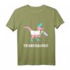 Trans Dinosaurier T-Rex LGBT Pride T-Shirt – Support für Transgender, Schwule, Lesben & Bisexuelle bei Pride & Gleichheitsaktionen